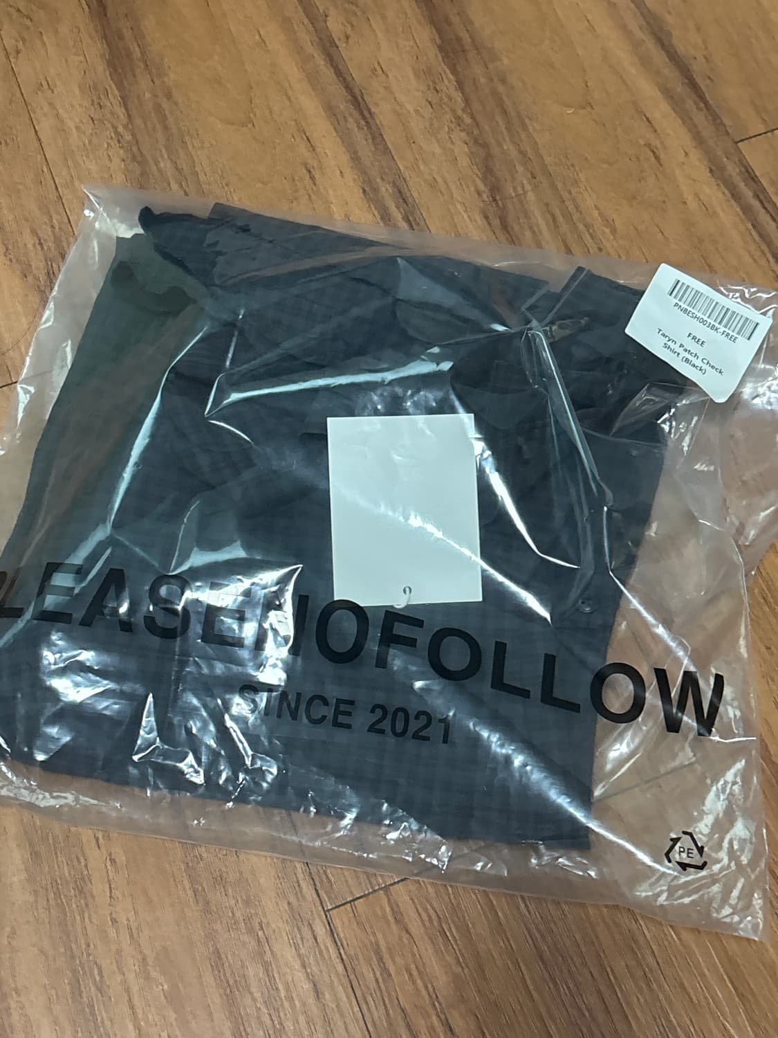 플리즈노팔로우 Taryn Patch Check Shirt 상품이미지2