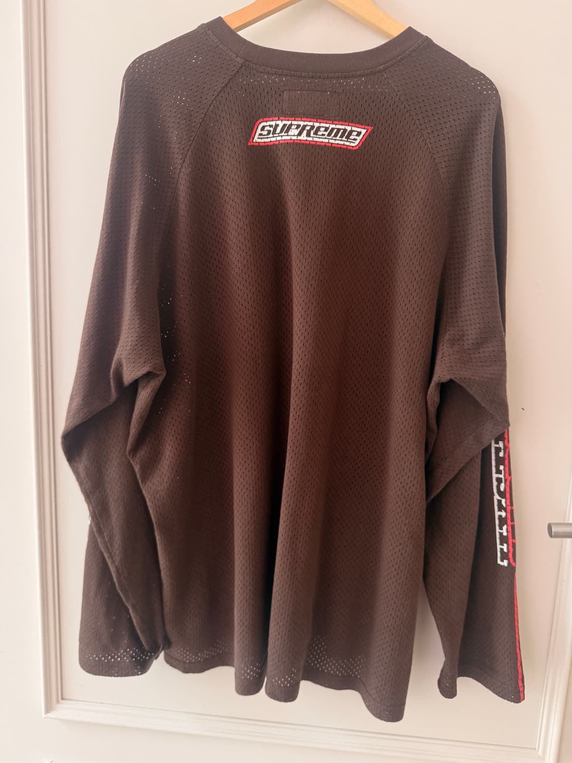  슈프림(Supreme)히스테릭 글래머 메쉬 롱슬리브 브라운 상품이미지2