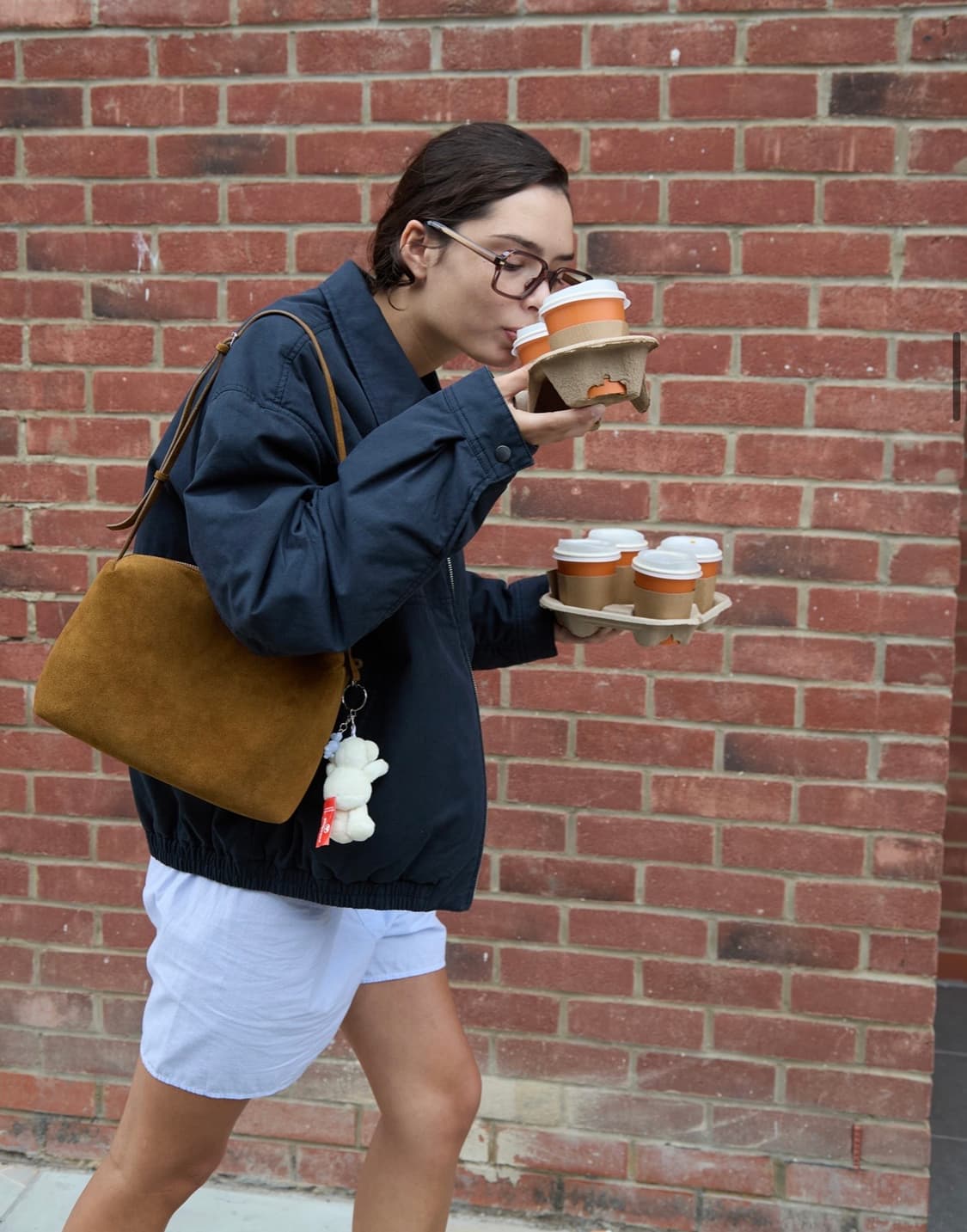 로우클래식 카라멜 박스백  상품이미지1