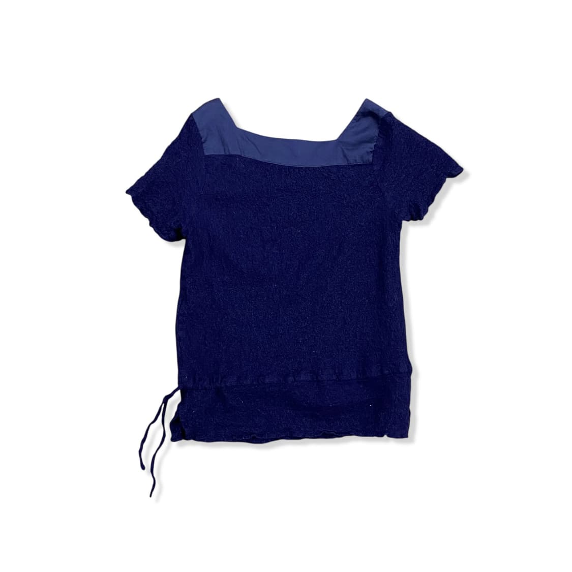 Knit docking purple top 상품이미지5