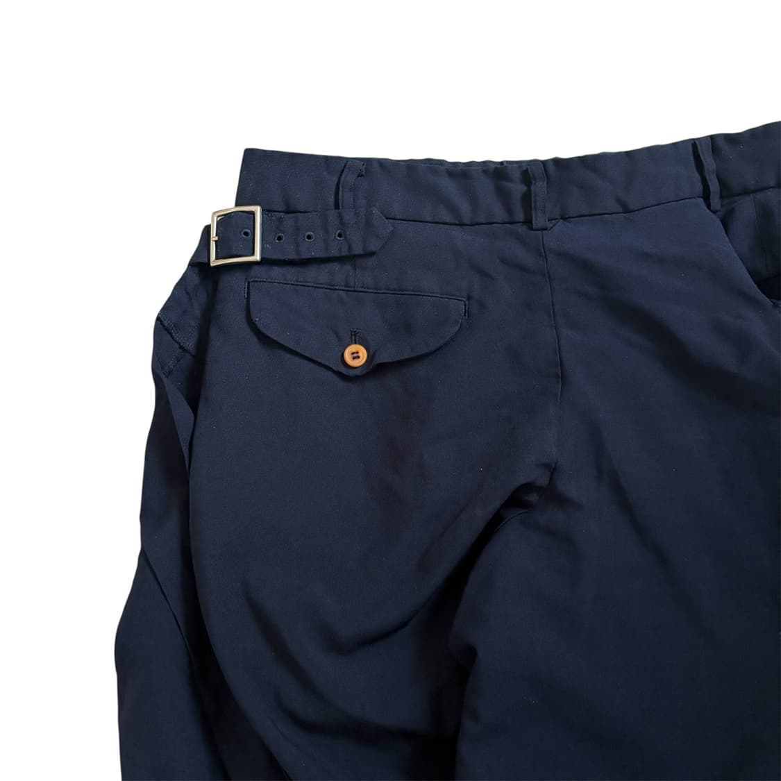 꼼데가르송 플리츠 레이어드 팬츠(네이비) 상품이미지5