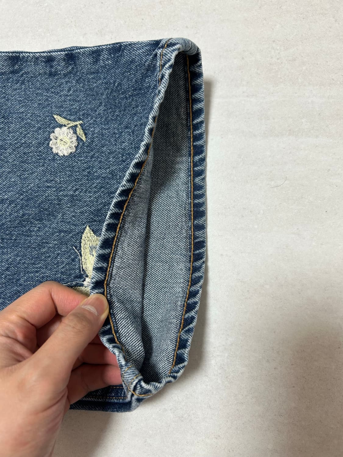 25SS Our Legacy Indigo Butterfly 데님 판매합니 상품이미지4