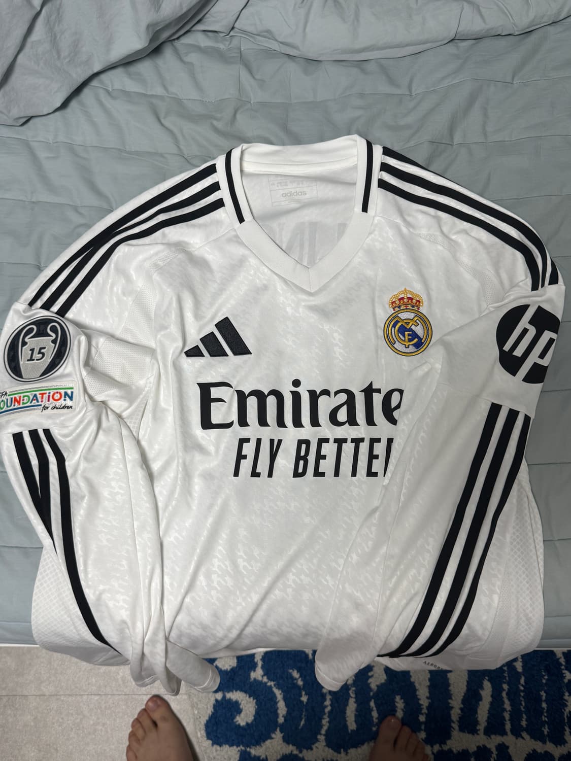 24/25 레알 마드리드 홈 NO.5 주드 벨링엄 긴팔 상품이미지2