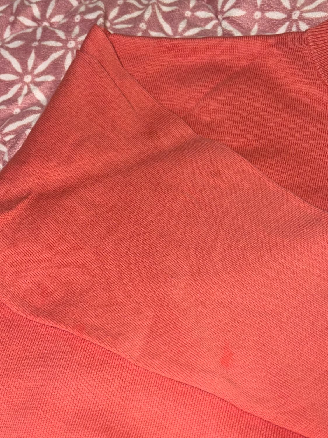 타미힐피거 코랄핑크 니트 상품이미지4