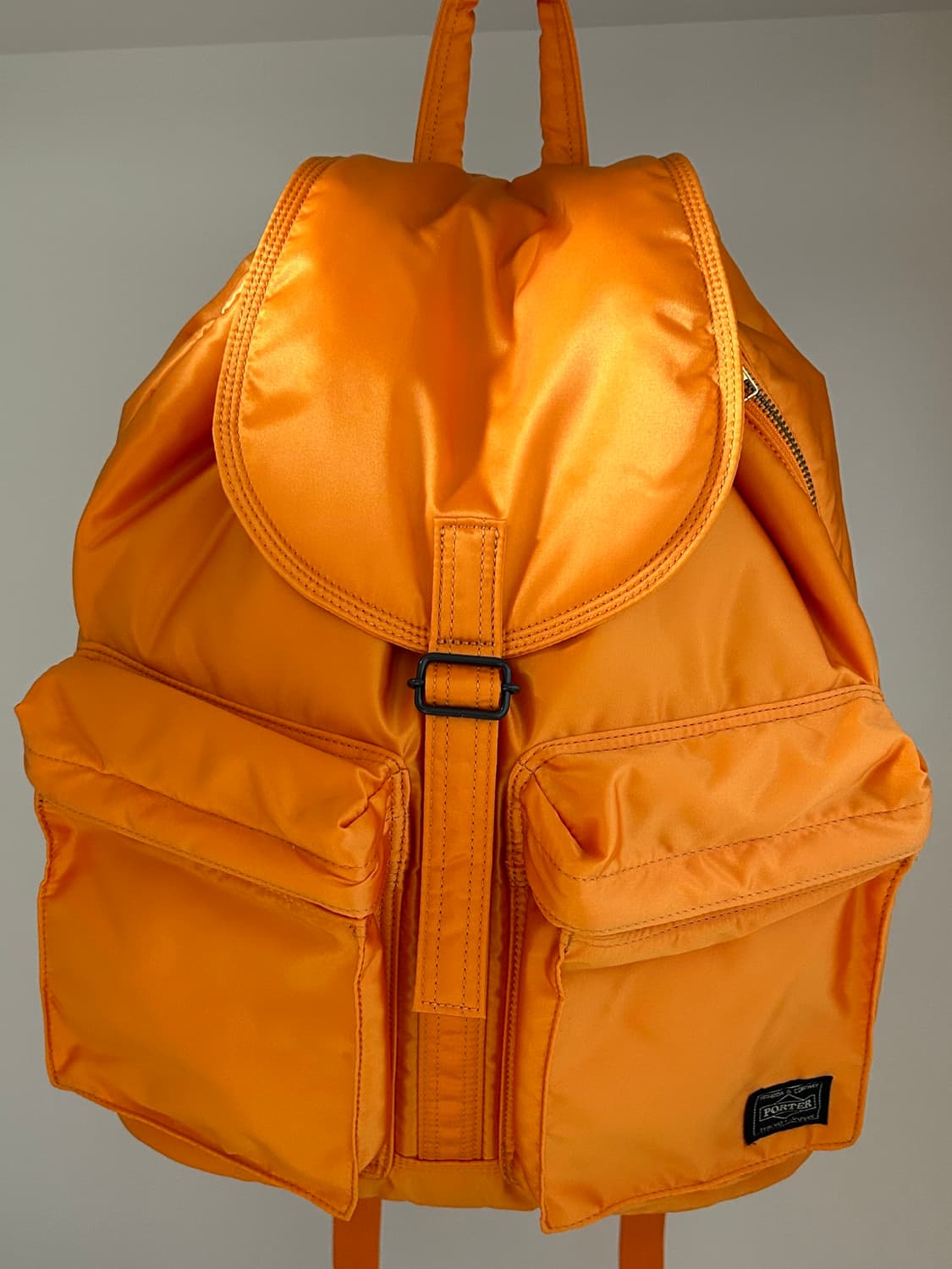요시다포터 탱커 80주년 한정판 럭색 백팩 오렌지 주황 상품이미지1