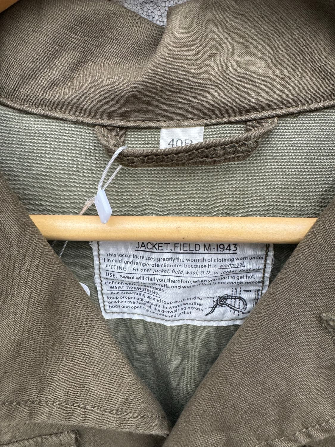 리얼멕코이 m-1943 m43 필드 자켓 미군 상품이미지5