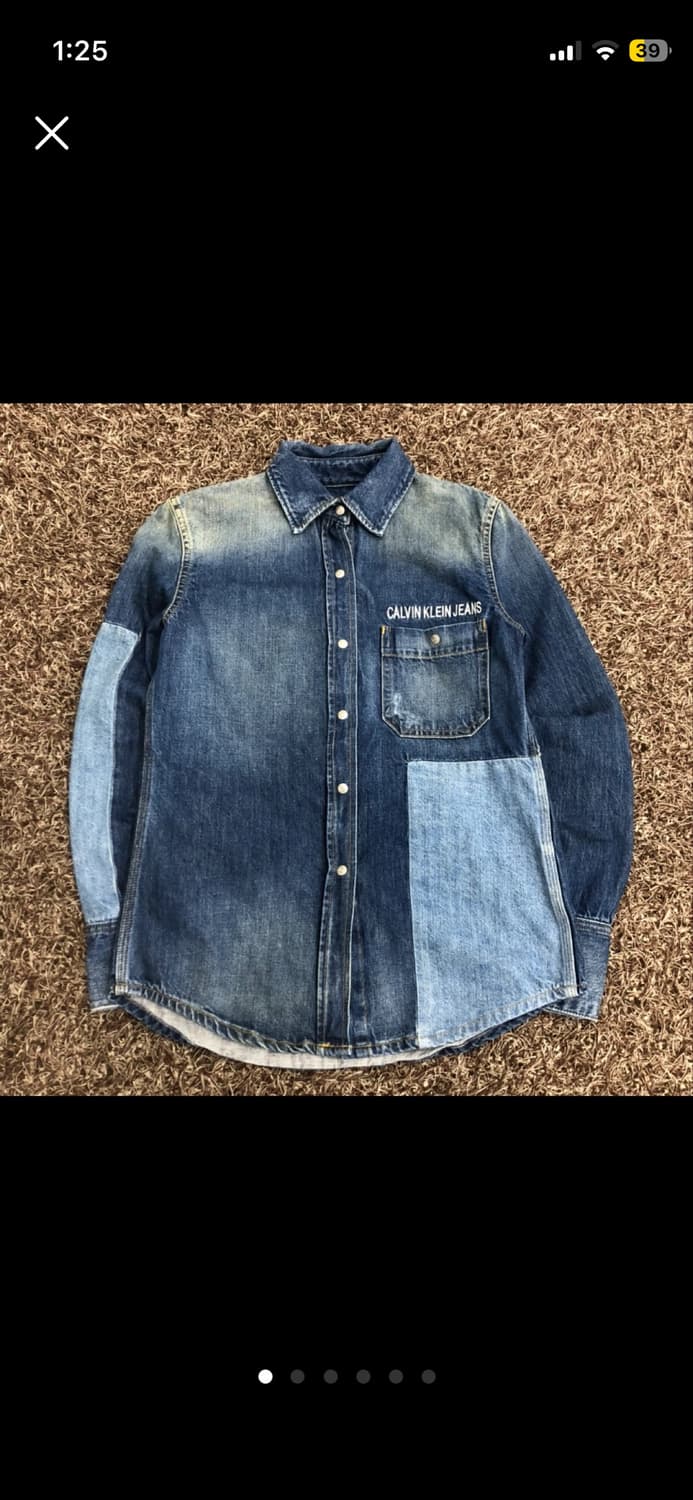 캘빈클라인 진스 대님 셔츠 새상품급 상품이미지1