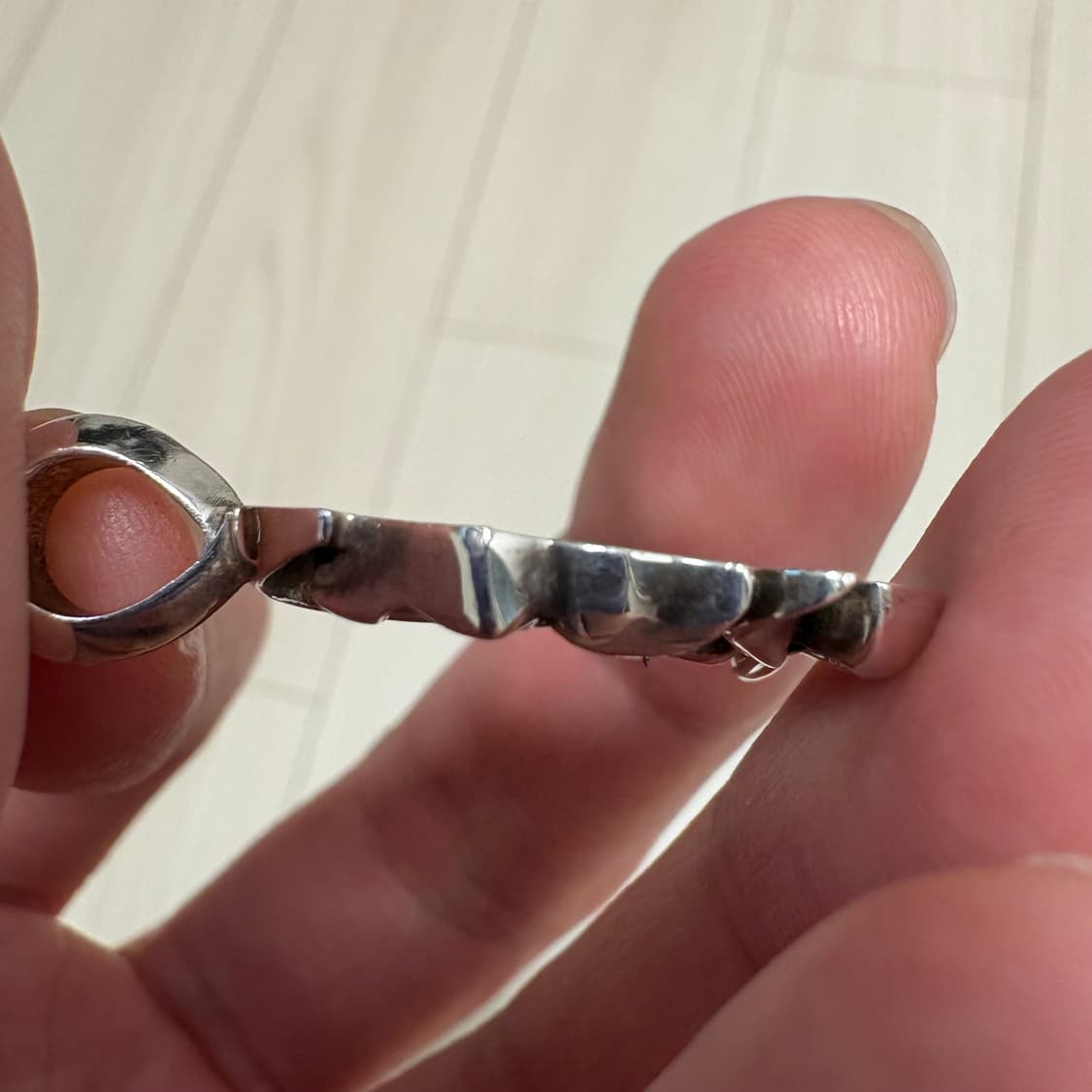 크롬하츠 CH 버티컬 로고 펜던트 상품이미지5