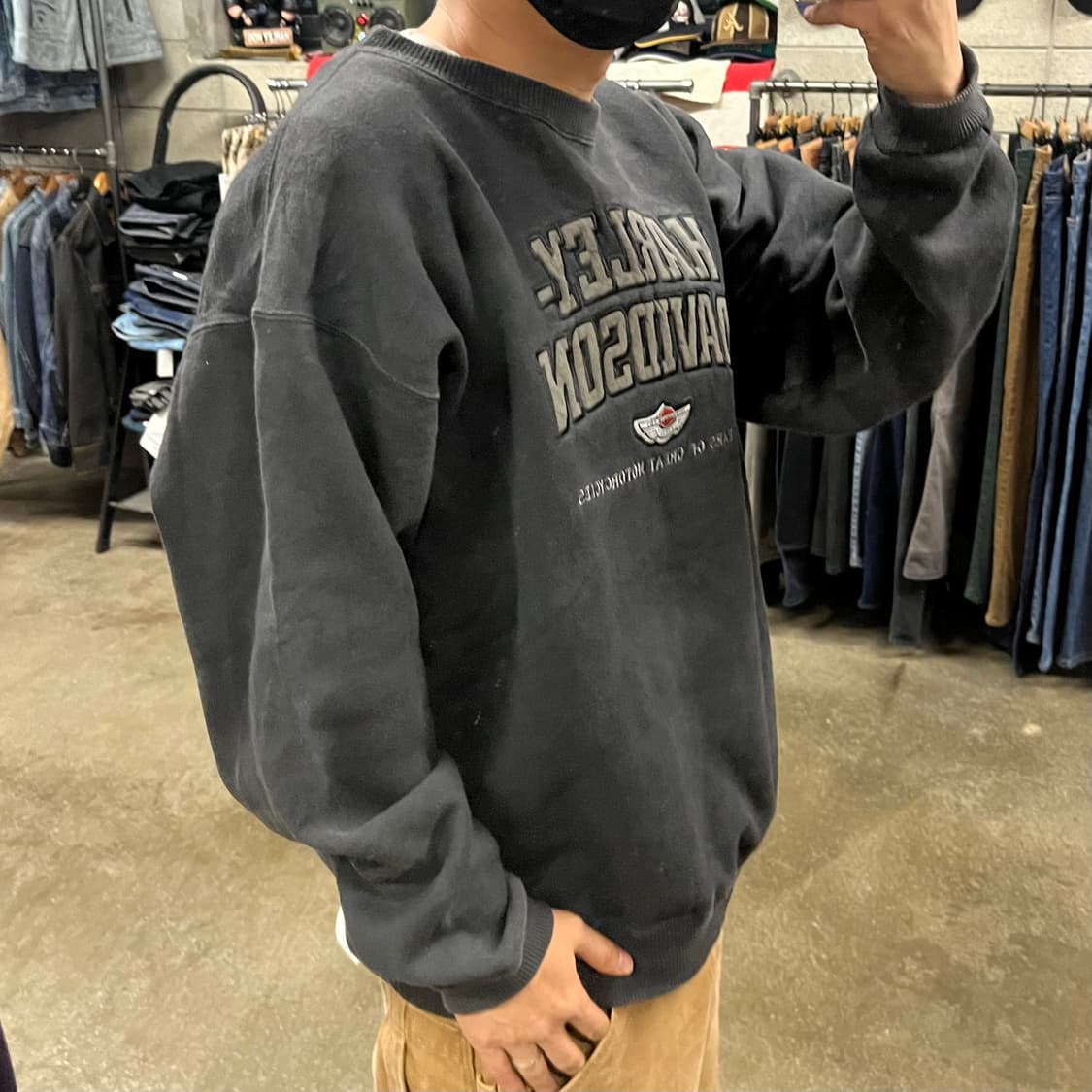 2003 할리데이비슨 100주년 스웻셔츠 (105) 상품이미지7