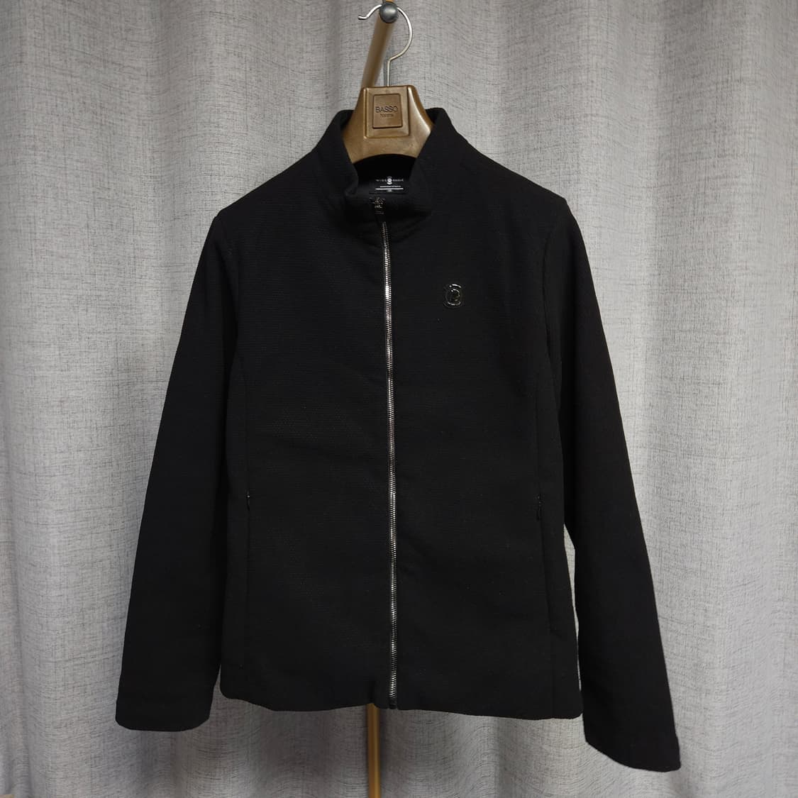 100 ) 와이드앵글 남성 스트레칭 니트 방풍 자켓 상품이미지1