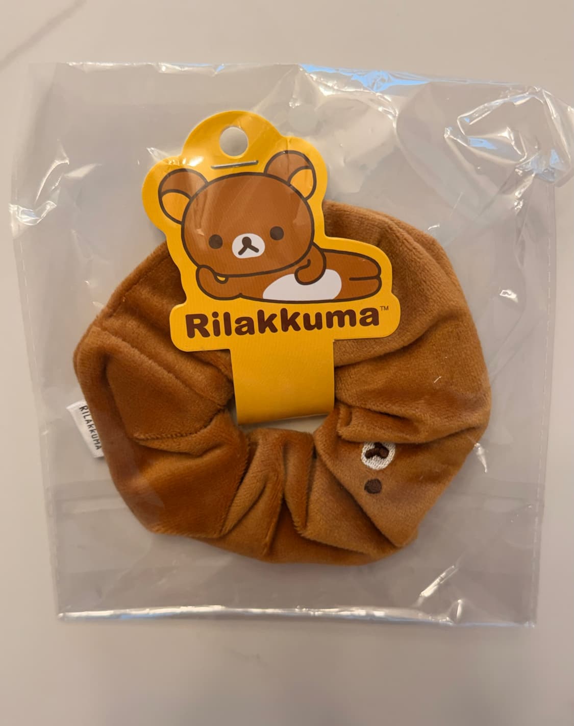 리락쿠마 스크런치 머리끈 상품이미지1