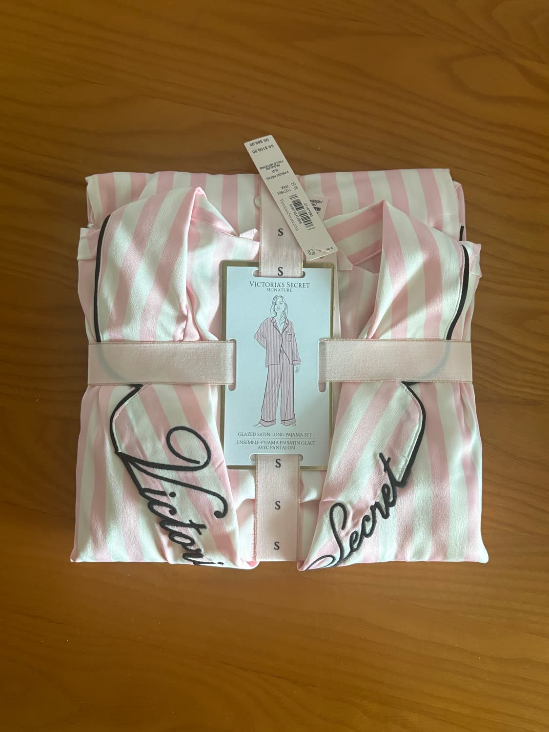 빅토리아시크릿 파자마 세트 새틴 핑크 빅시 잠옷 새상품 상품이미지1