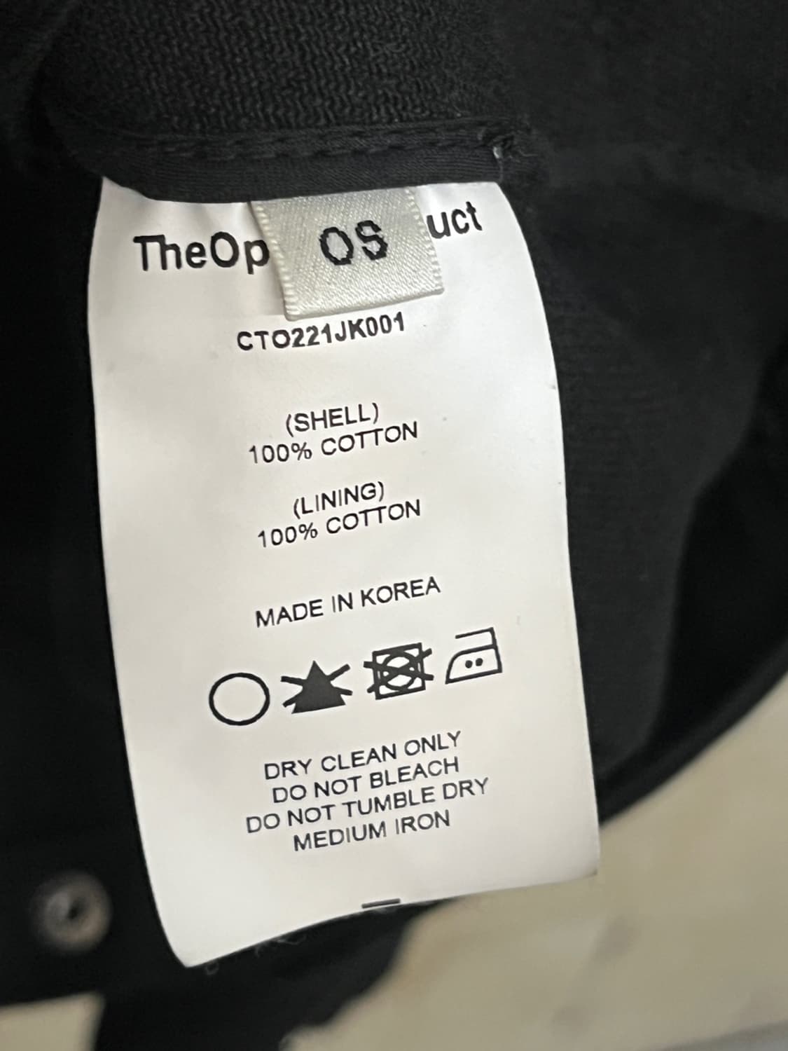 더 오픈 프로덕트 바이커 자켓 상품이미지8