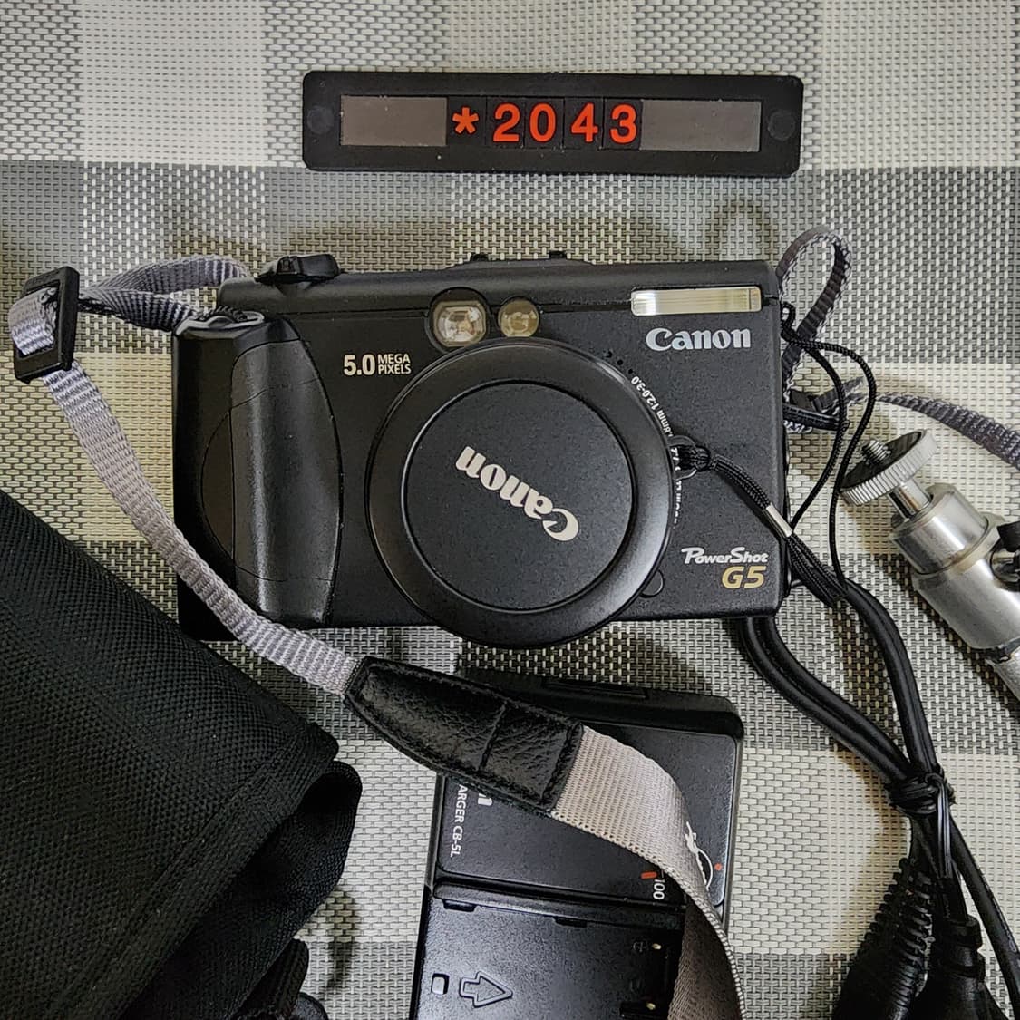 캐논 파워샷 G5 디지털카메라 가방포함 상품이미지8