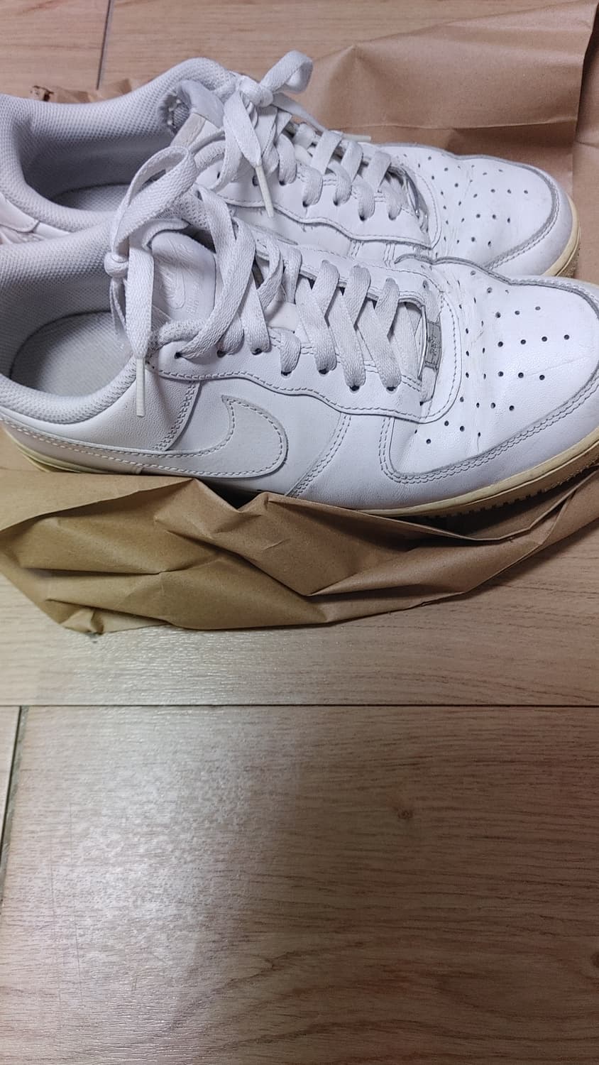 나이키 에어포스 1 화이트 265 상품이미지4