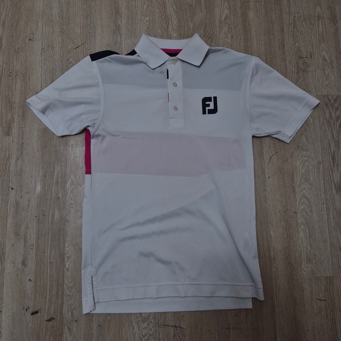 풋조이 골프웨어 스판 반팔 카라티 S(90) 상품이미지1