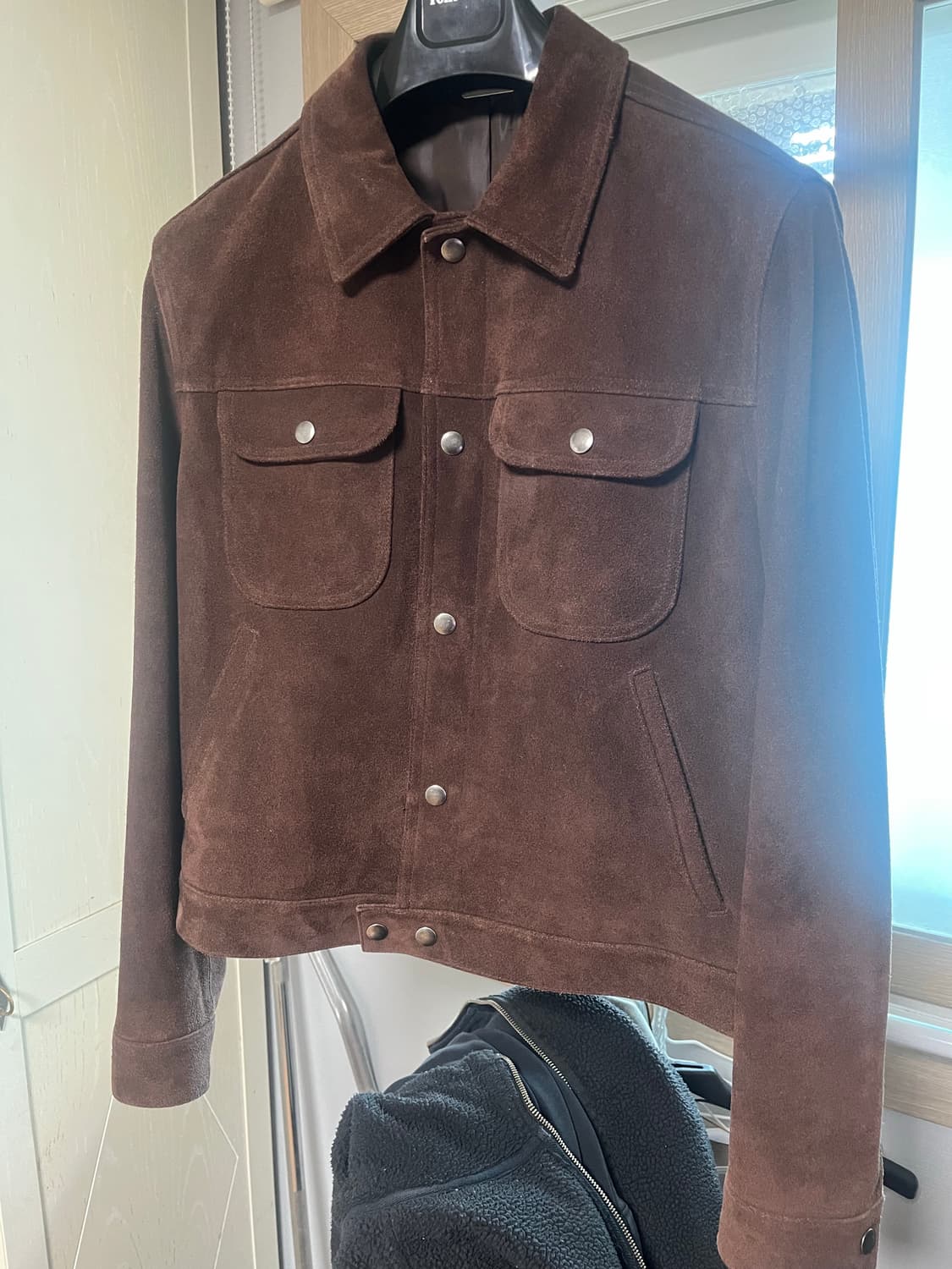 토니웩 브라운 스웨이드 자켓 L 상품이미지2