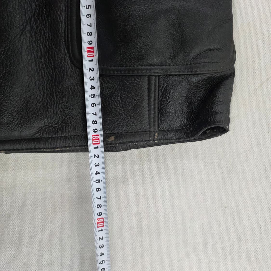 [95] 벨포르모 빈티지 리얼 레더 무스탕 양가죽 자켓 1231J 상품이미지10