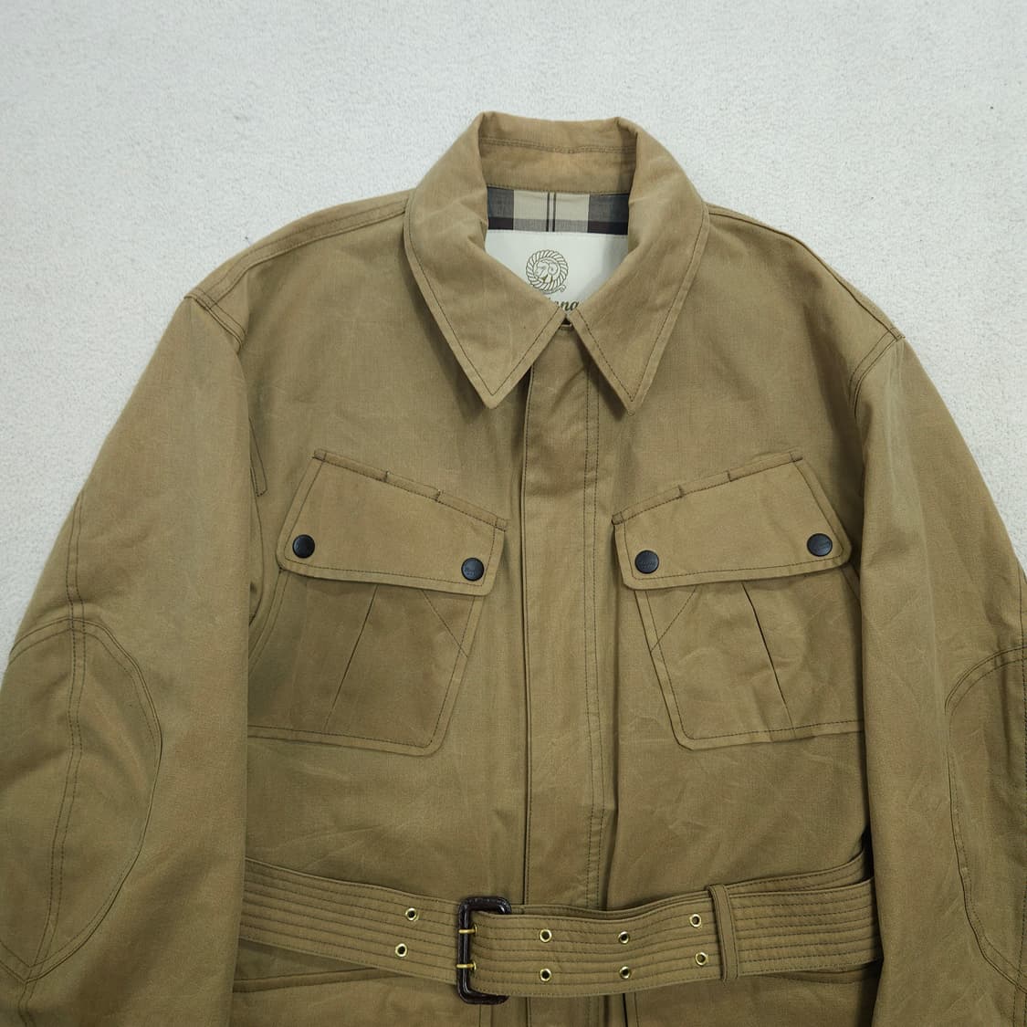 바스통 005 왁스 자켓 L 상품이미지4