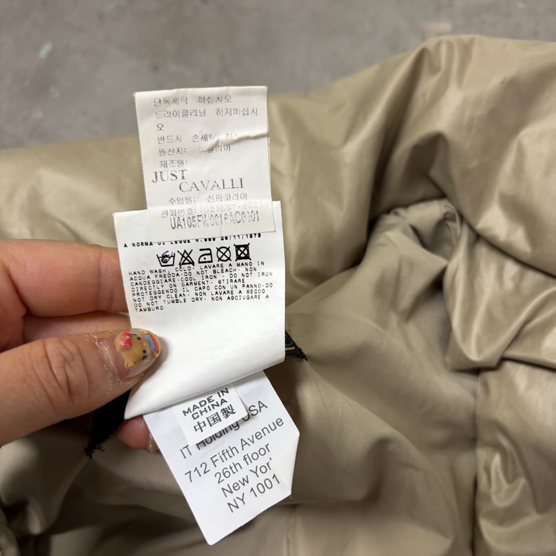 90s 저스트 카발리 본디지 푸퍼 자켓[2116] 상품이미지9