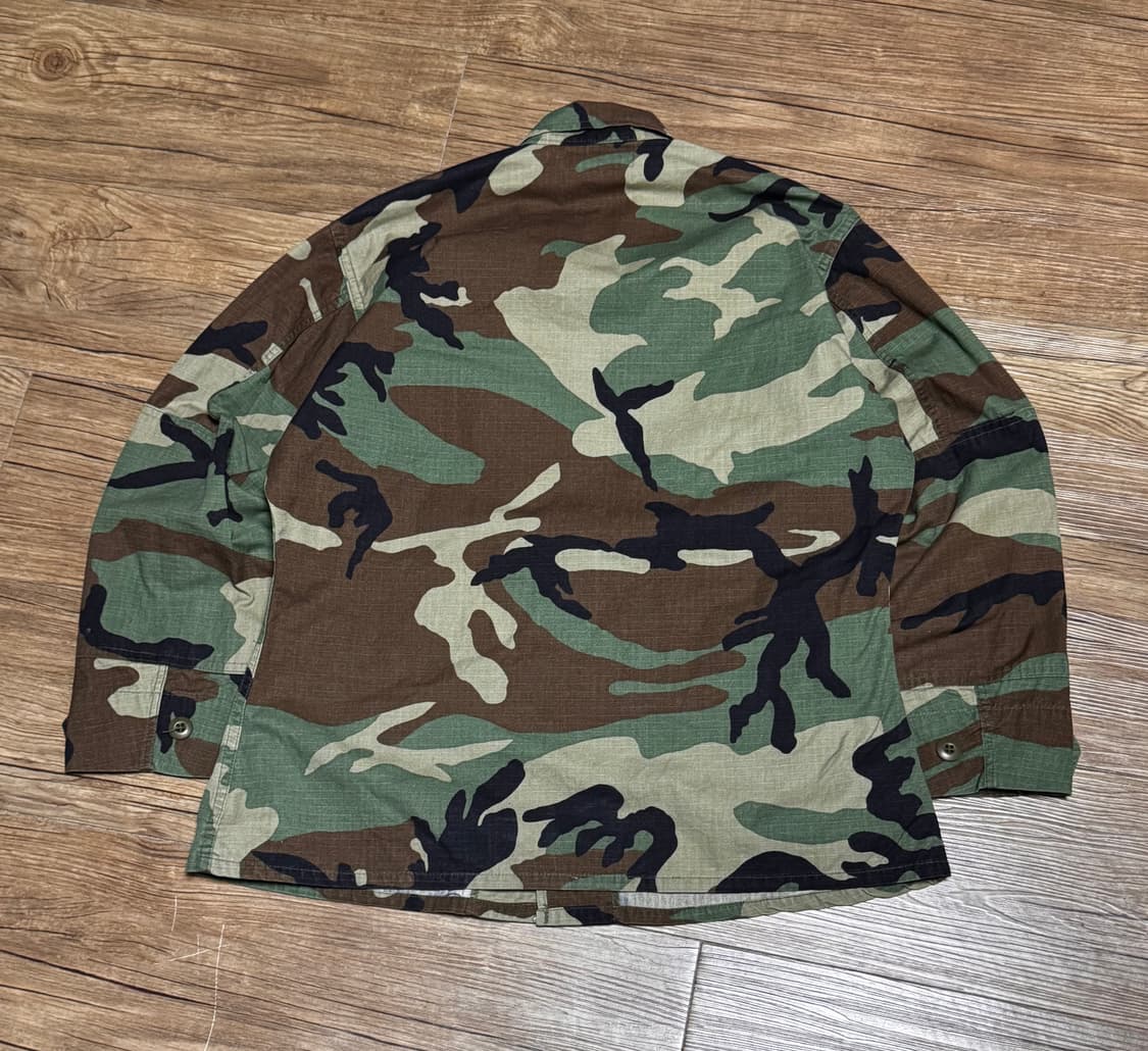[XXS] 미군 밀리터리 90s 우드랜드 카모 컴뱃 자켓 상품이미지3