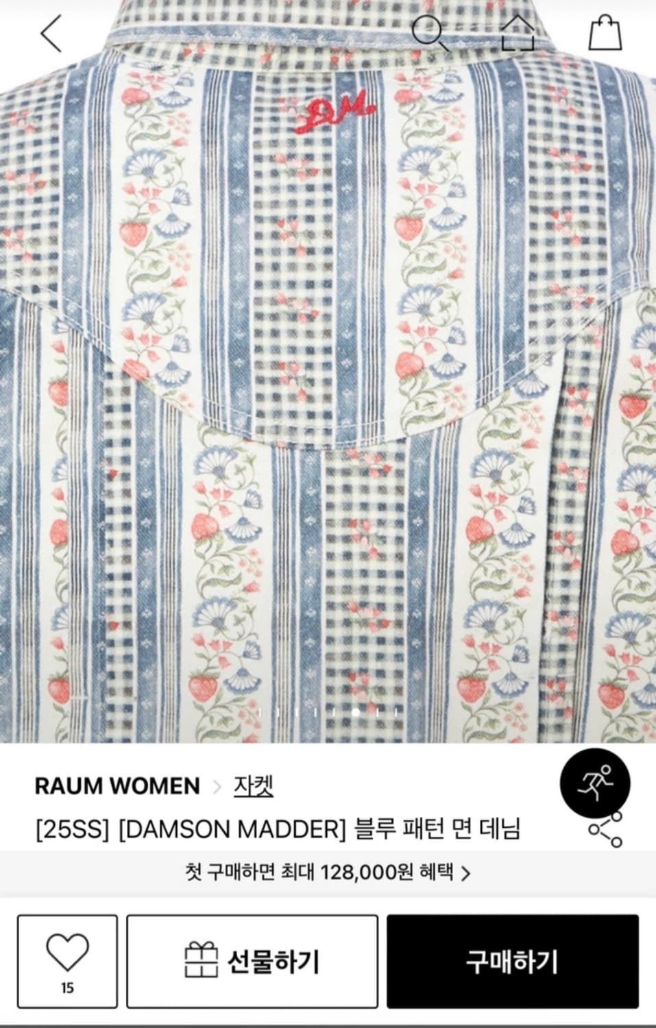 DAMSON MADDER 면데님자켓 상품이미지9