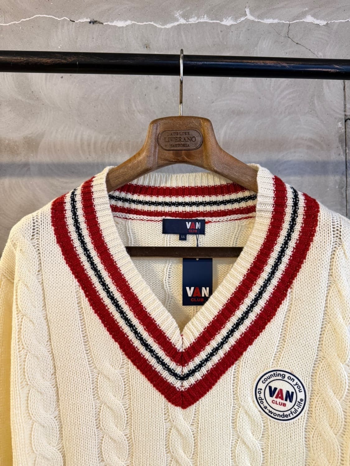 VAN 반자켓 크리켓 니트 100~103 상품이미지2