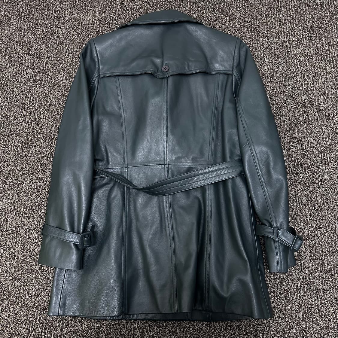 ROBO 로보 양가죽 여성 트렌치 코트 66사이즈 상품이미지5