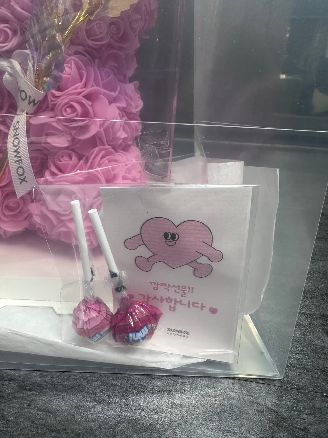 로즈베어 꽃다발 상품이미지5