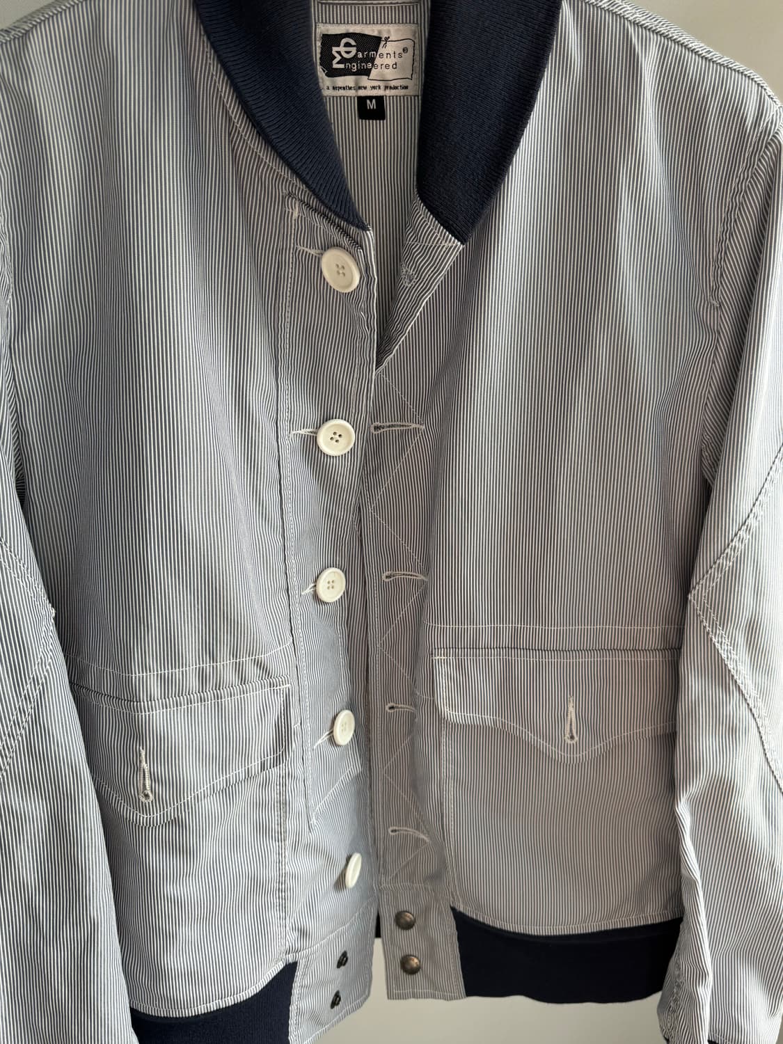 엔지니어드 가먼츠 시어서커 a-1 자켓 상품이미지2