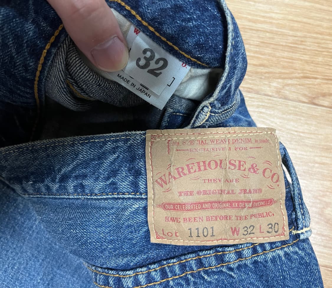 웨어하우스 1101 32/30 상품이미지3