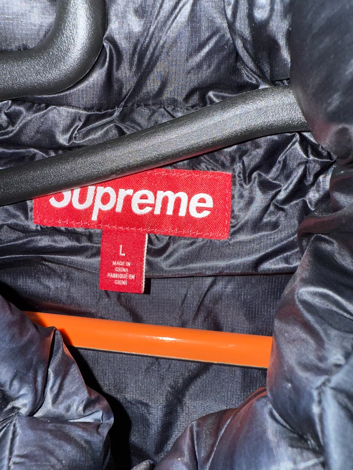 슈프림 마이크로 다운 자켓 블랙 - 24SS 상품이미지2