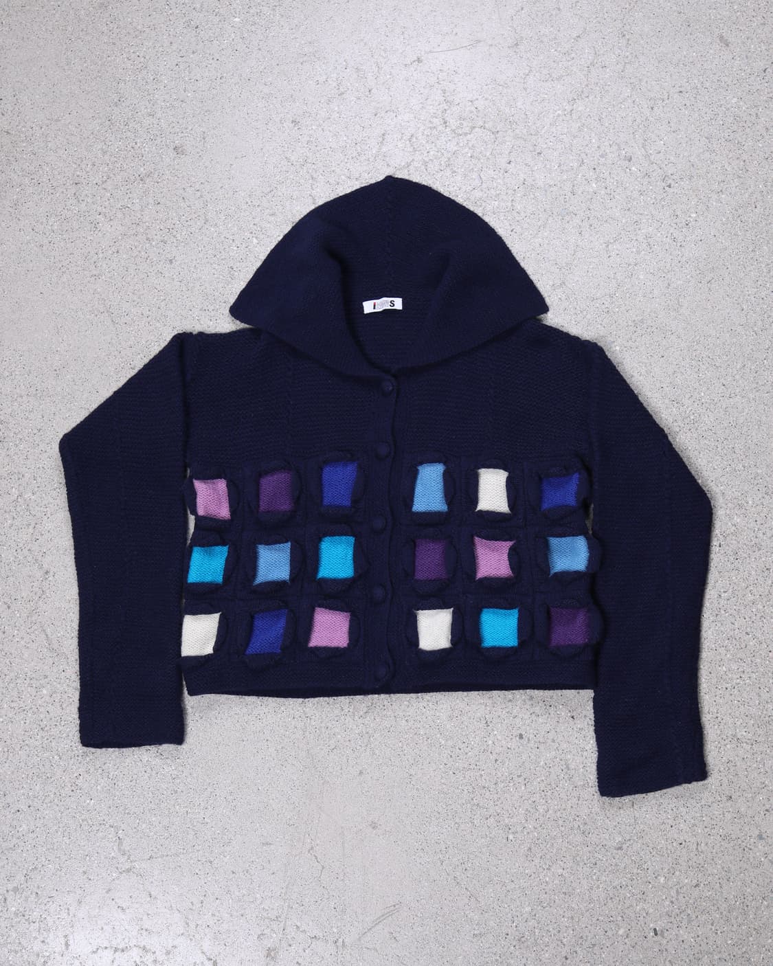 Issey Sport 90s Panel Knit Cardigan 상품이미지2
