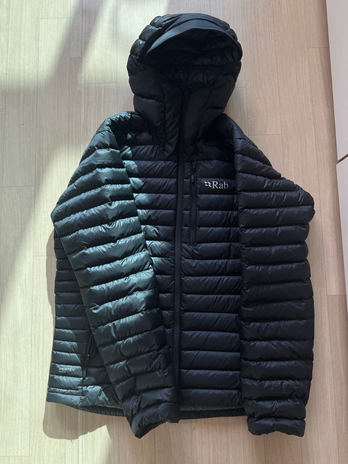 랩 마이크로라이트 알파인 자켓 블랙 L 상품이미지1