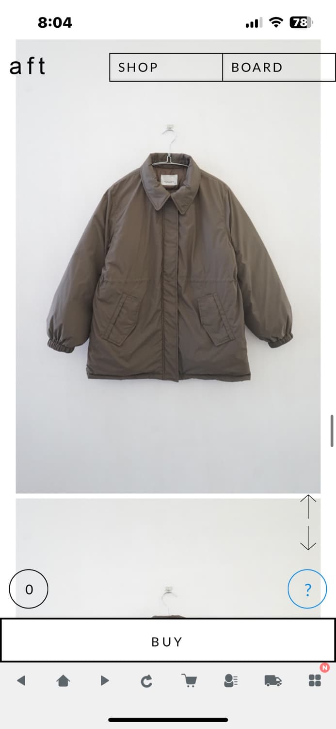 에프터먼데이 덕다운 코트 패딩 상품이미지6