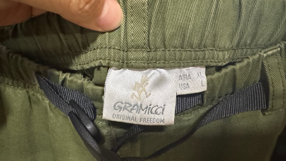 그라미치 팬츠 올리브 xl 상품이미지2