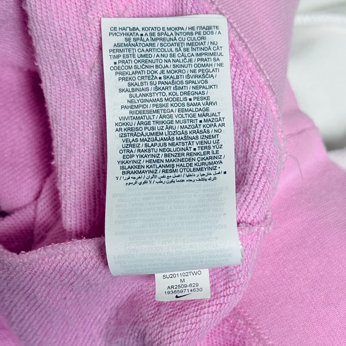 NIKE 우먼스 스우시 컬러블록 후디 M(Women’s) 상품이미지9