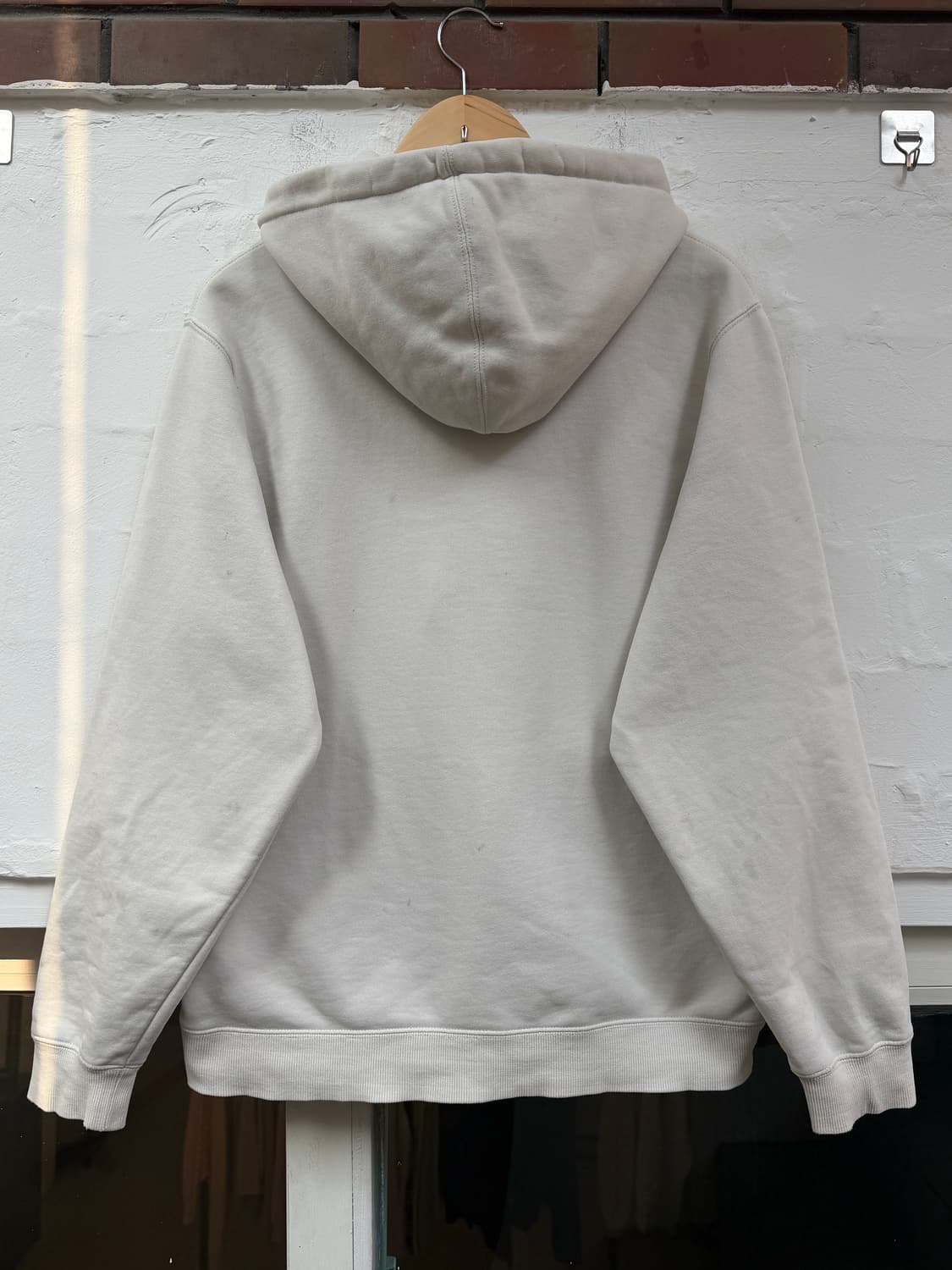 Stussy 스투시 재팬 크림 후드티 M 상품이미지10