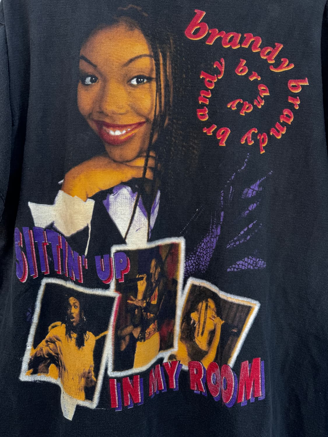 빈티지 Brandy bootleg raptees 티셔츠 상품이미지3