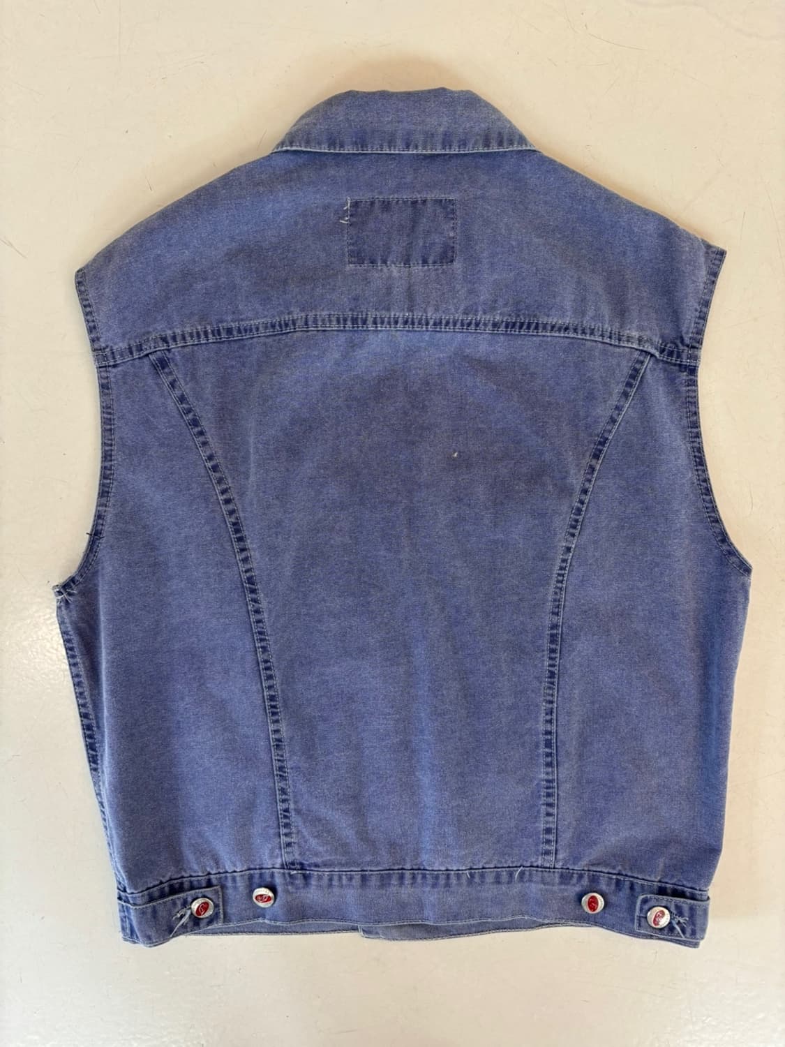The Blue Age Carrera Denim Vest 상품이미지5