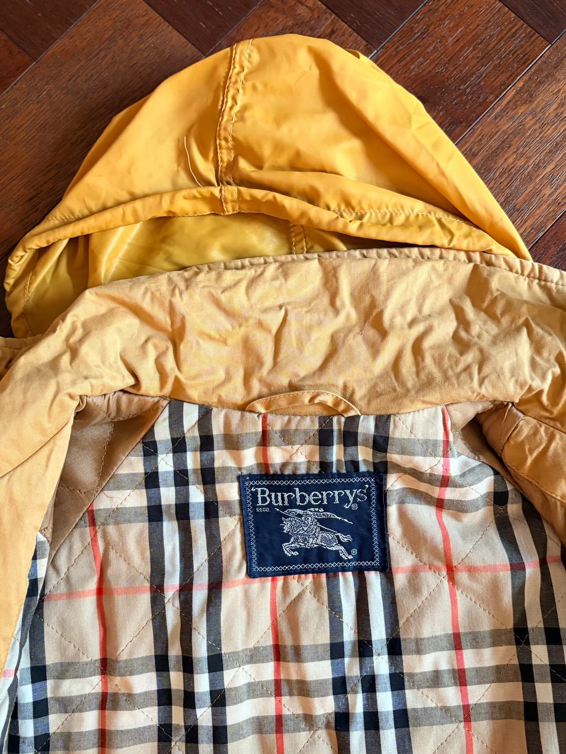 버버리 빈티지 봄 점퍼 상품이미지1