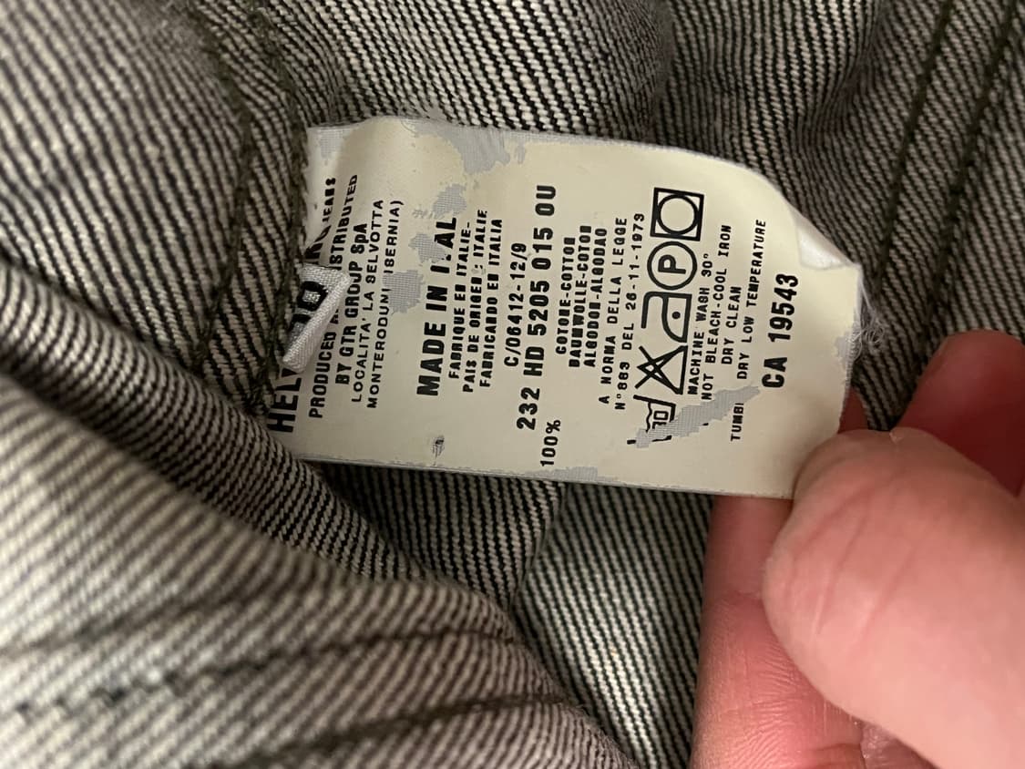 헬무트랭 데님 자켓 상품이미지3