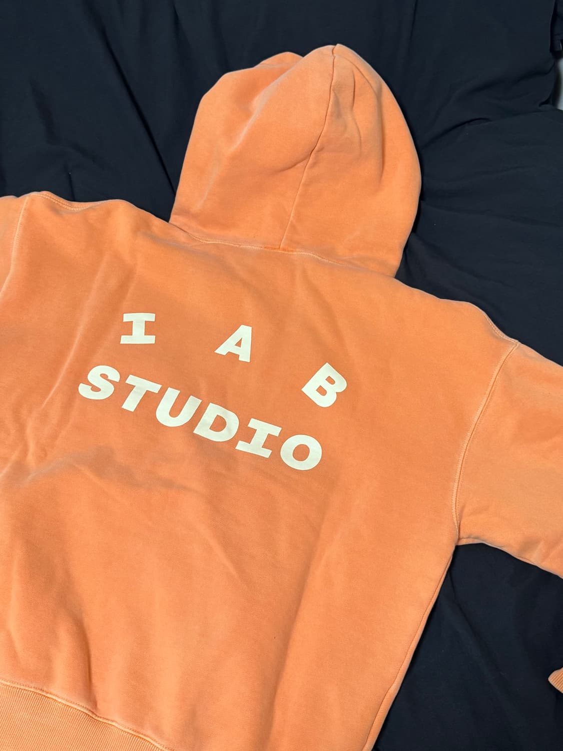 아이앱 스튜디오 피그먼트 후드 살몬 M 상품이미지3