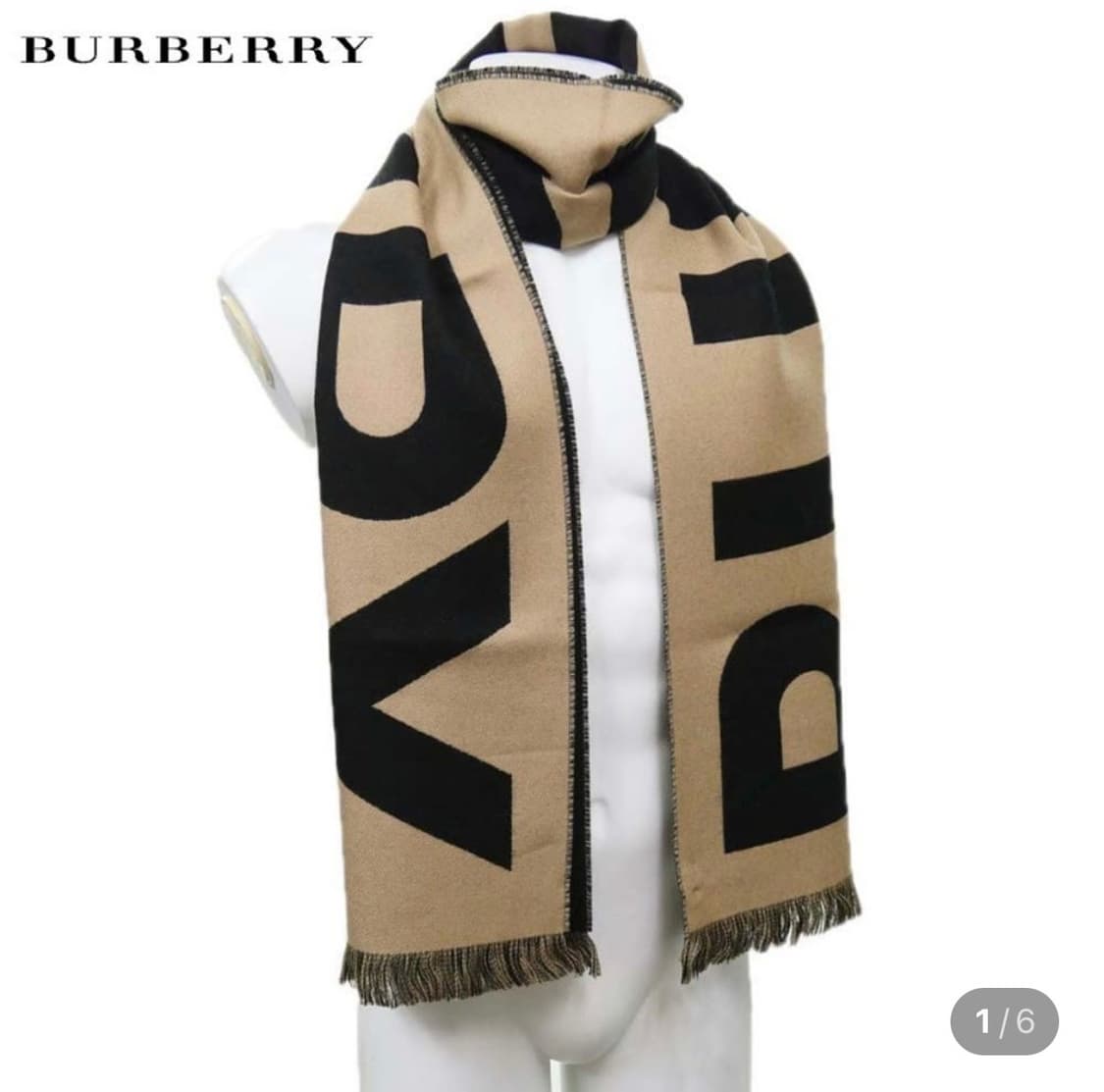 버버리 로고 캐시미어 블랭킷 머플러 남여공용 상품이미지7