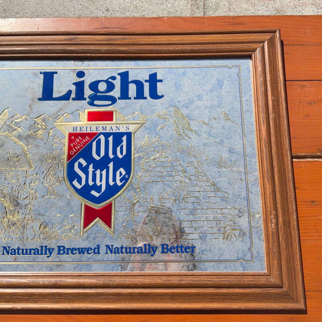 빈티지 소품 Heilemans Beer 거울액자 상품이미지3