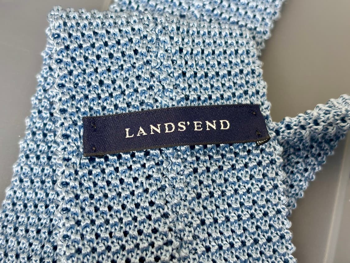 랜즈엔드 실크 니트 타이 이태리산 상품이미지3