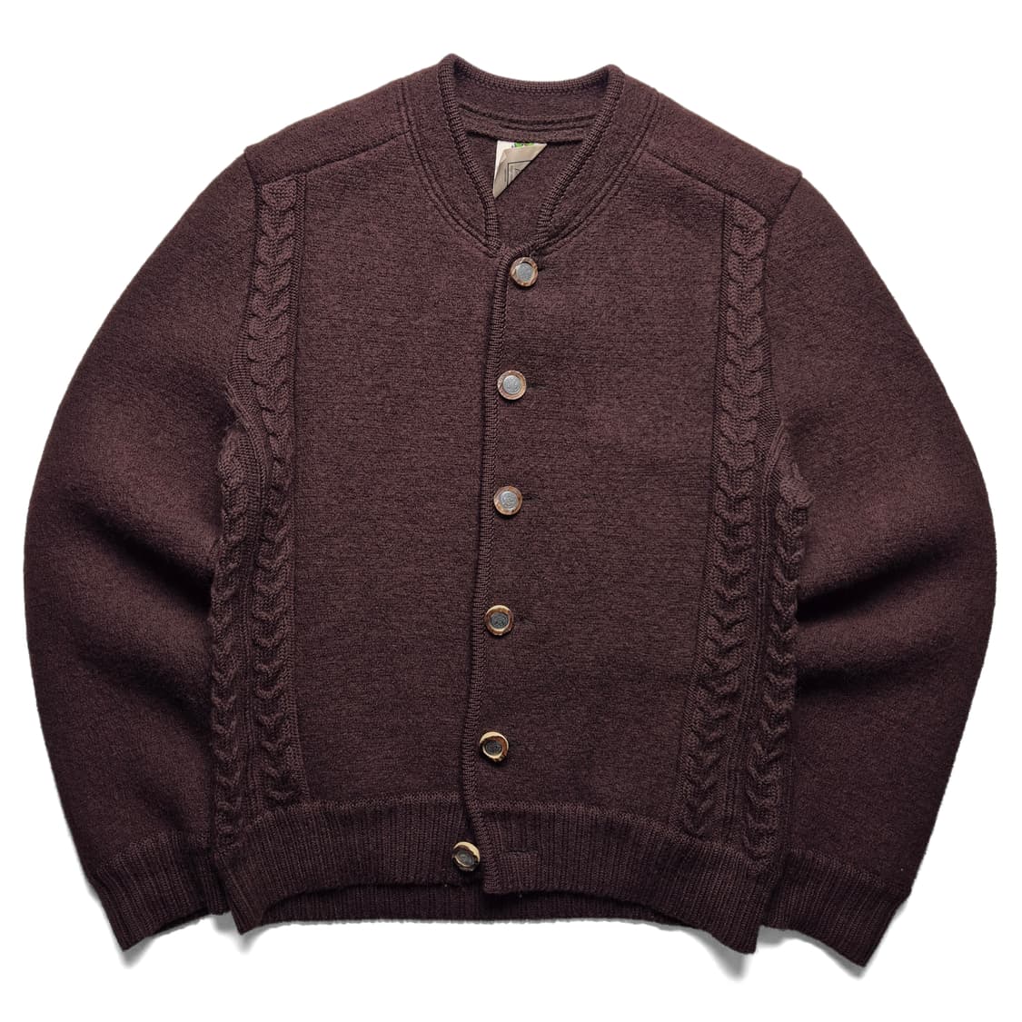 [S] 빈티지 케이블 버튼 가디건 상품이미지1