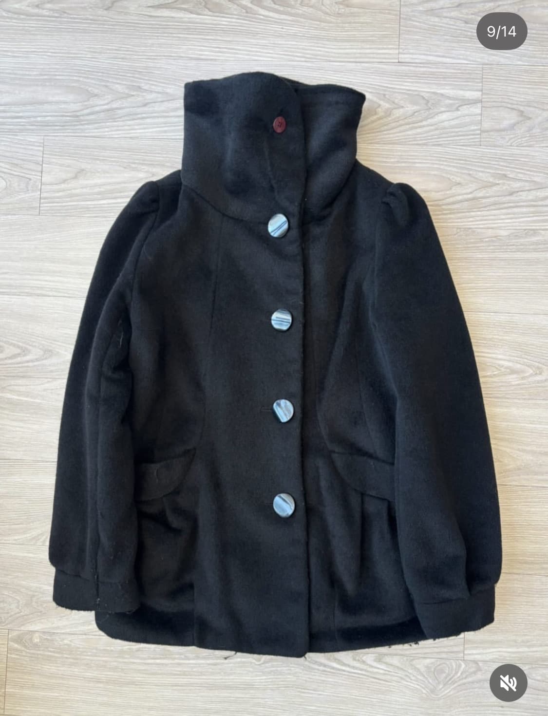 예약중) 차일드매거진 빈티지 닌자핏 왕단추 코트 코디세트 상품이미지5