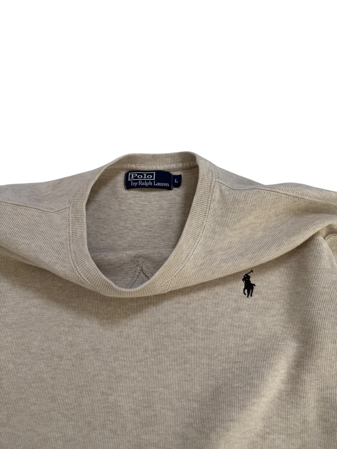 폴로 베이지 니트 맨투맨 상품이미지6