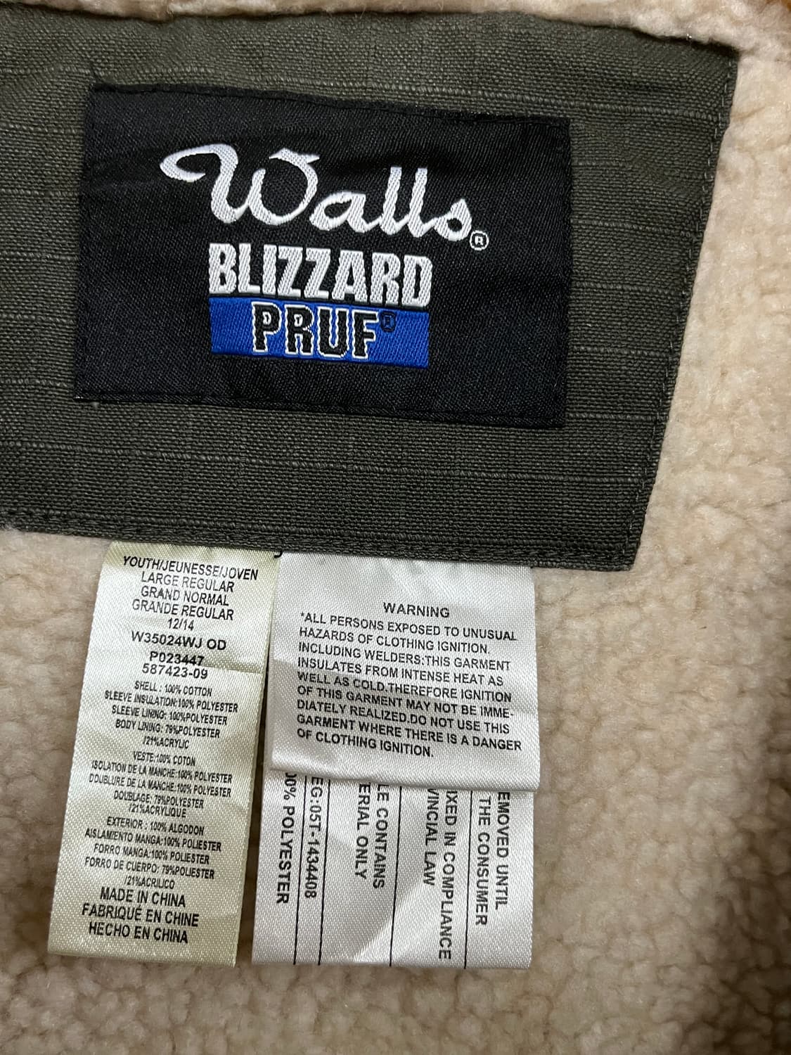 Walls Pruf Work Jacket 상품이미지6